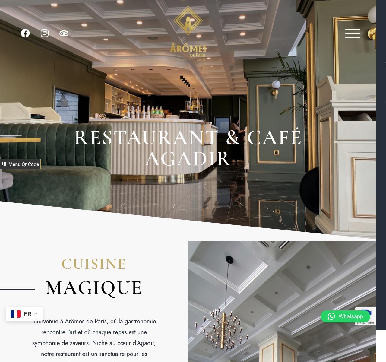 Restaurant Arômes de Paris